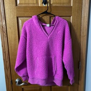 PINK Victoria's Secret V-Neck Fuchsia Sweater